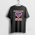 Original Minnesota Twins One Team One Heart T-Shirts, Hoodie, Sweatshirt | PureTeeCo.com