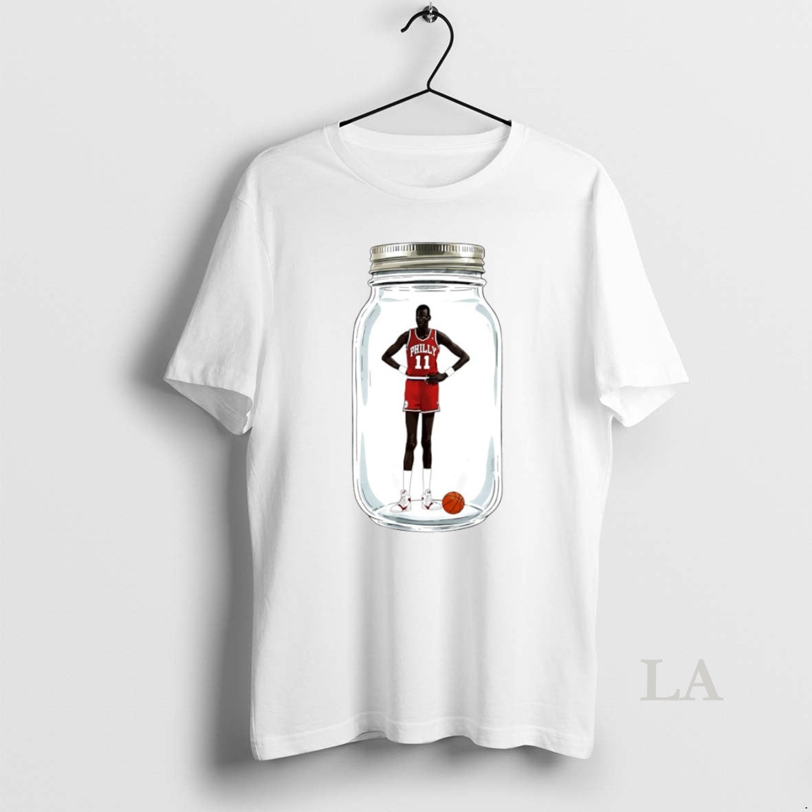 Original Minute Manute Philadelphia 76ers Basketball Manute Bol Circle T-Shirts, Hoodie, Sweatshirt | PureTeeCo.com