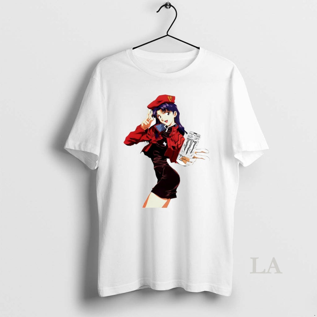 Original Misato Katsuragi Monster Anime Circle T-Shirts, Hoodie, Sweatshirt | PureTeeCo.com