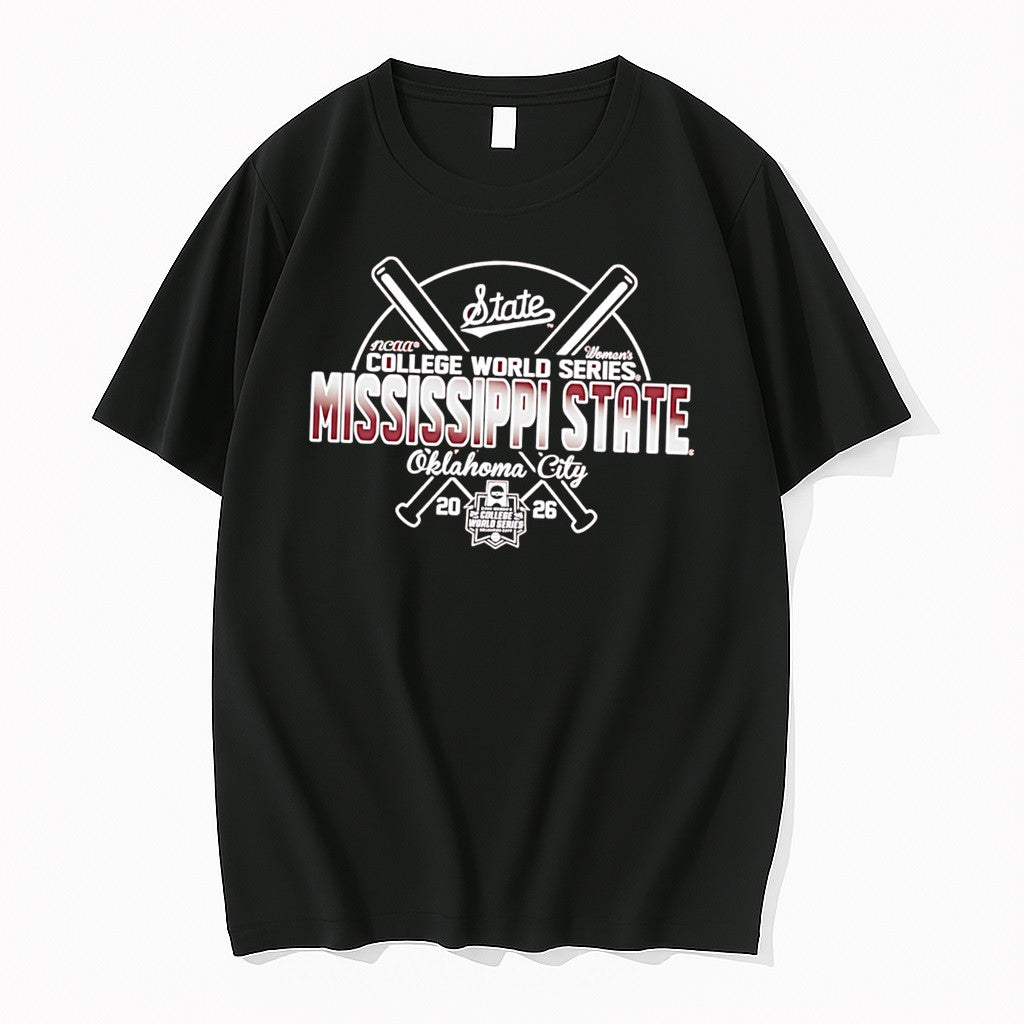 Original Mississippi State Bulldogs Softball 2026 College World Series Tee Tshirts