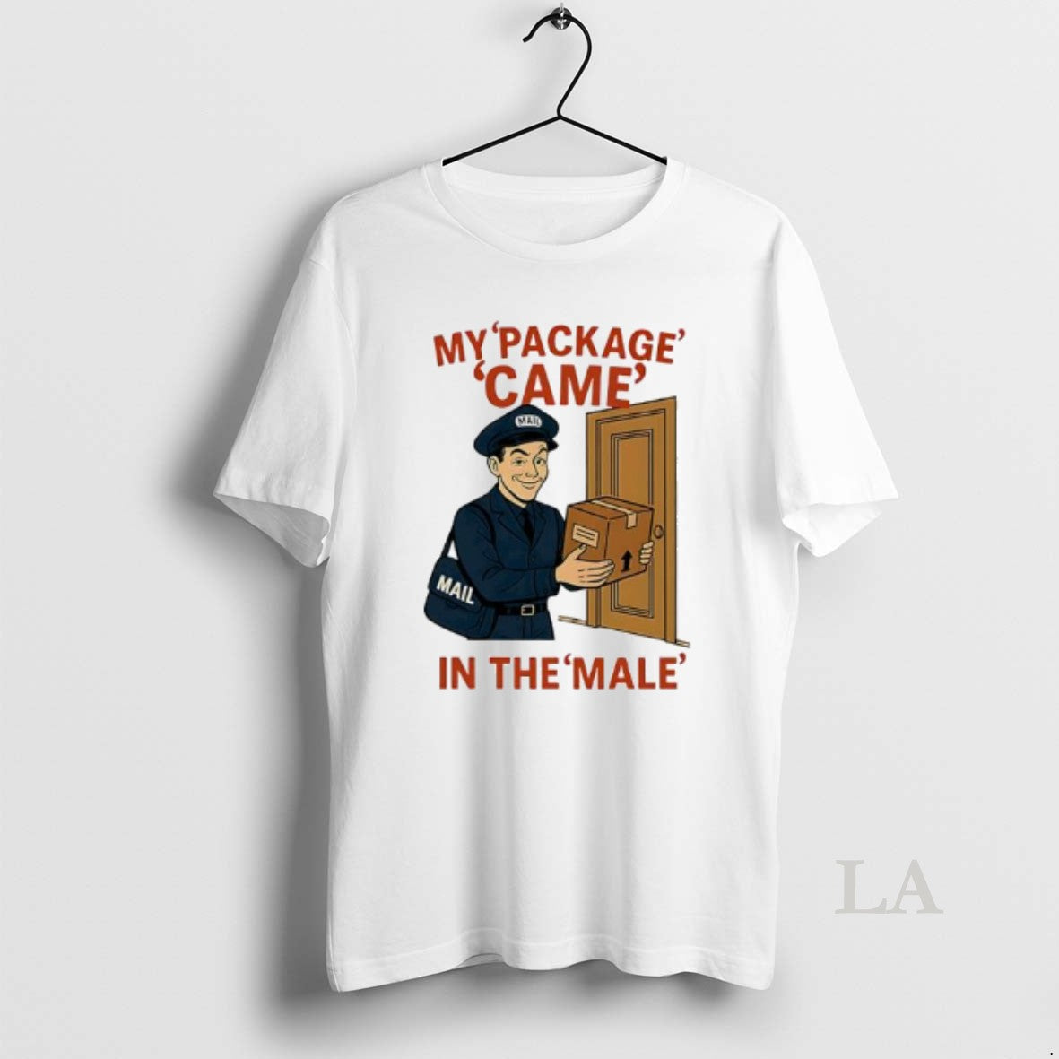 Original My Package Came In The Male Mail T-Shirts, Hoodie, Sweatshirt | PureTeeCo.com
