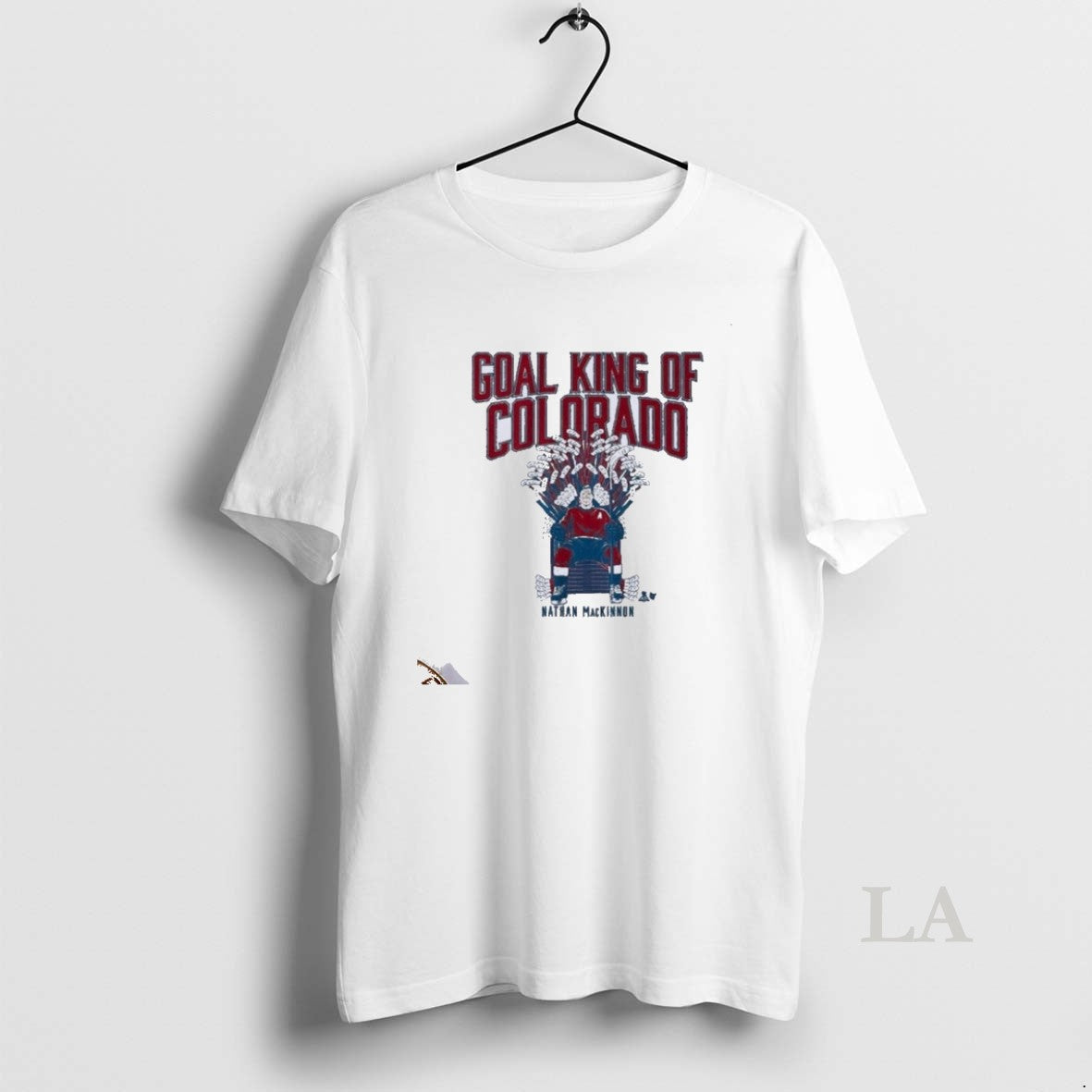 Original Nathan Mackinnon Goal King Of Colorado Avalanche T-Shirts, Hoodie, Sweatshirt | PureTeeCo.com