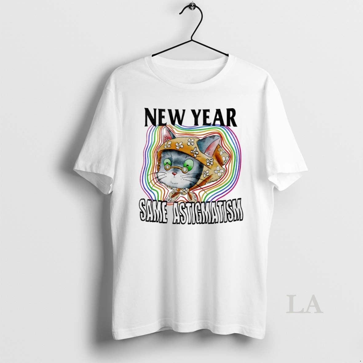 Original New Year Same Astigmatism Circle T-Shirts, Hoodie, Sweatshirt | PureTeeCo.com