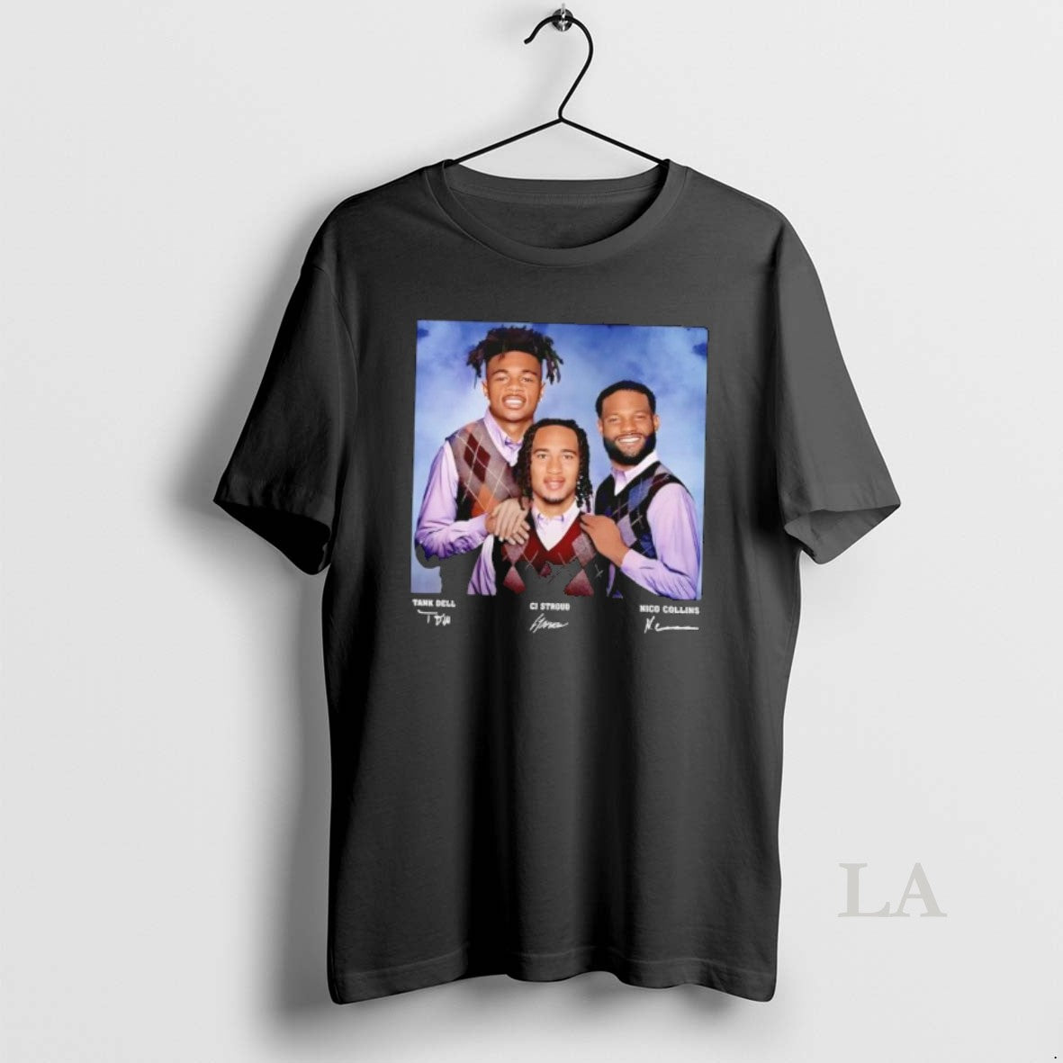Original Nico Collins Cj Stroud Tank Dell Football Houston Step Brothers T-Shirts, Hoodie, Sweatshirt | PureTeeCo.com