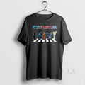 Original North Carolina Sports Teams Panthers Hornets Hurricanes Buffaloes Wolfpack Tar Heels Cross The Road T-Shirts,...