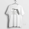 Original Not Everything Is Flat In Florida Map T-Shirts, Hoodie, Sweatshirt | PureTeeCo.com