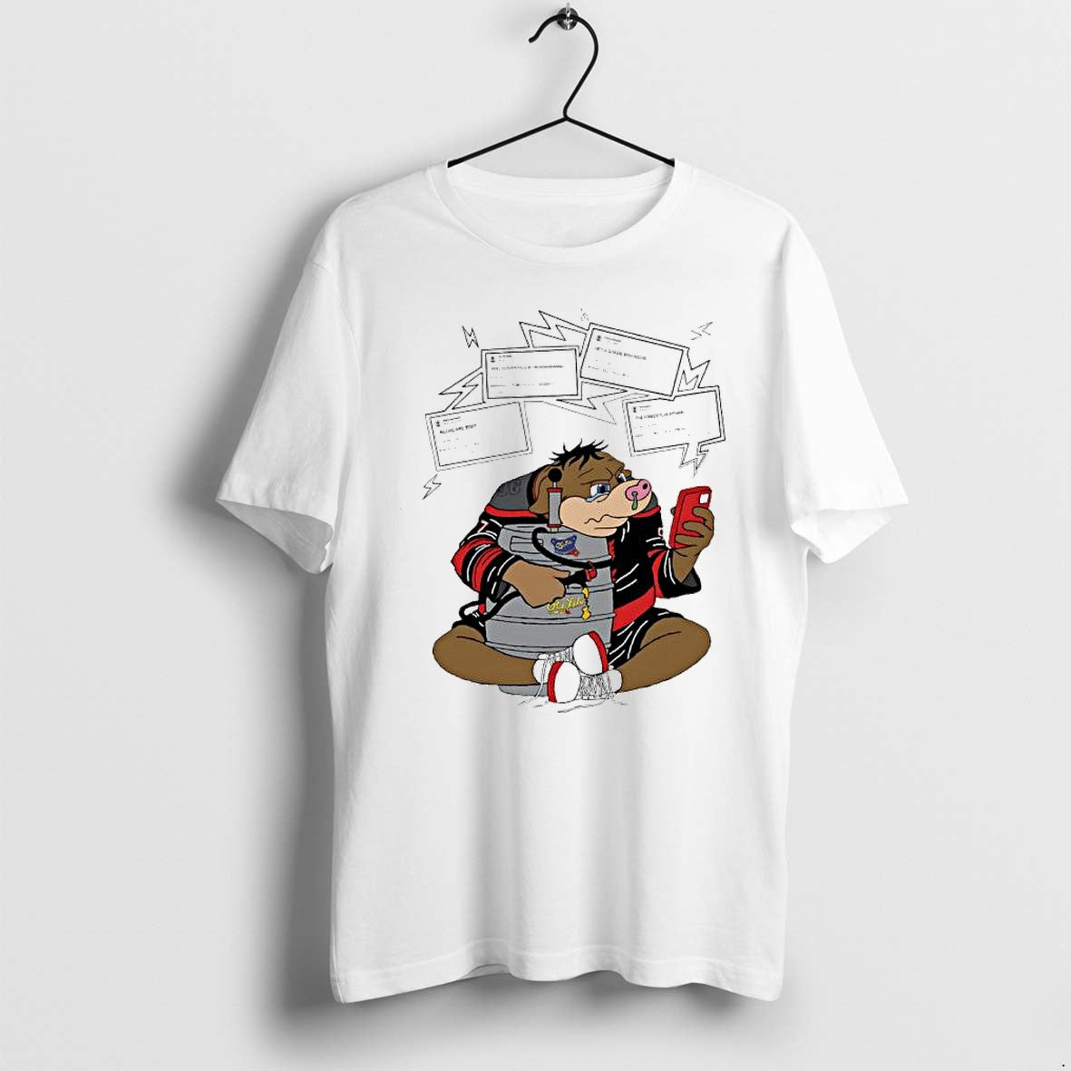 Original Og Drunk Pig Hockey Tshirts Jpg