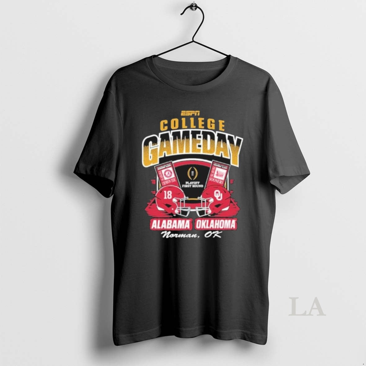 Original Oklahoma Sooners Vs Alabama 2025 Cfp First Round Head To Head Ticket T-Shirts, Hoodie, Sweatshirt | PureTeeCo.com