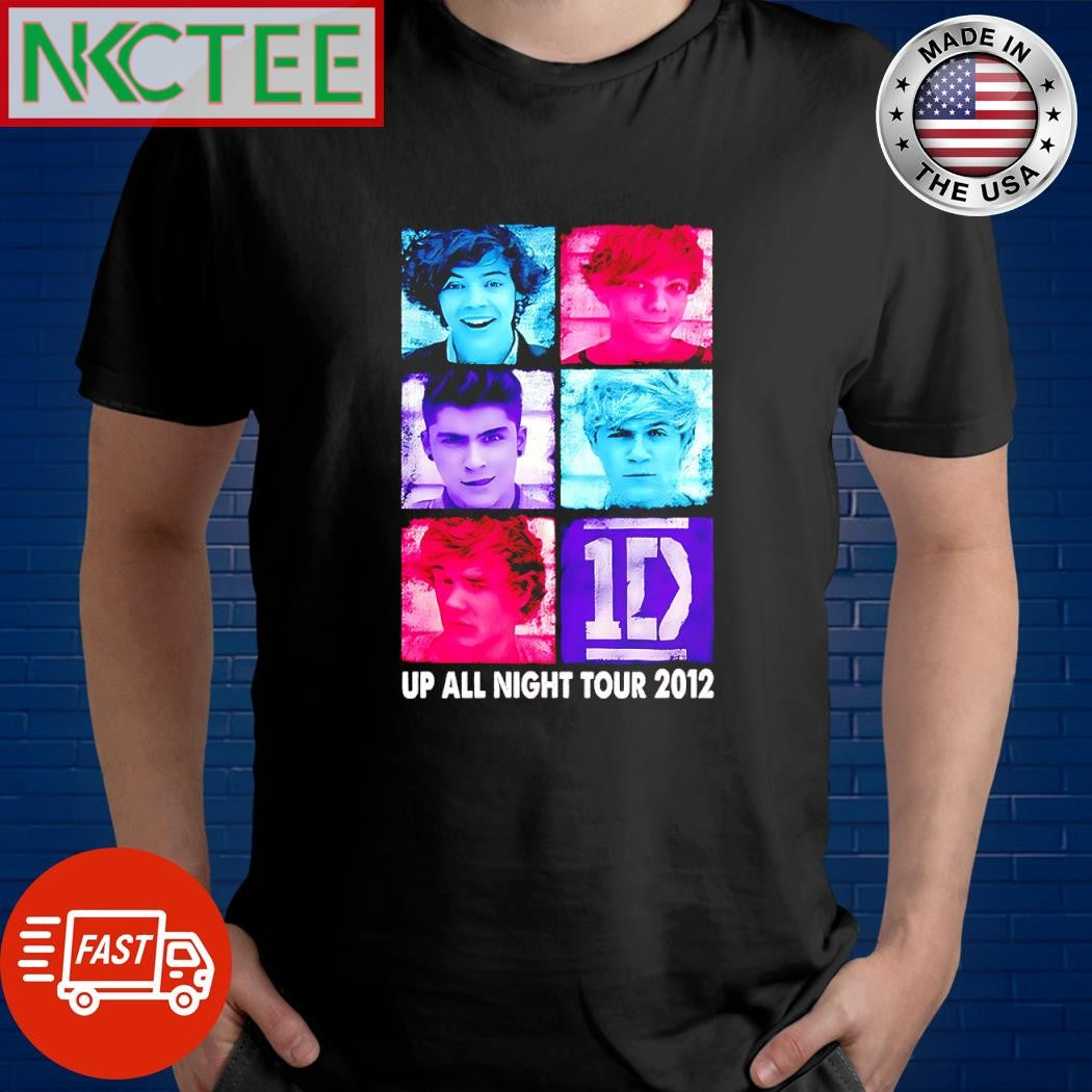 Original One Direction Up All Night Tour 2012 shirt