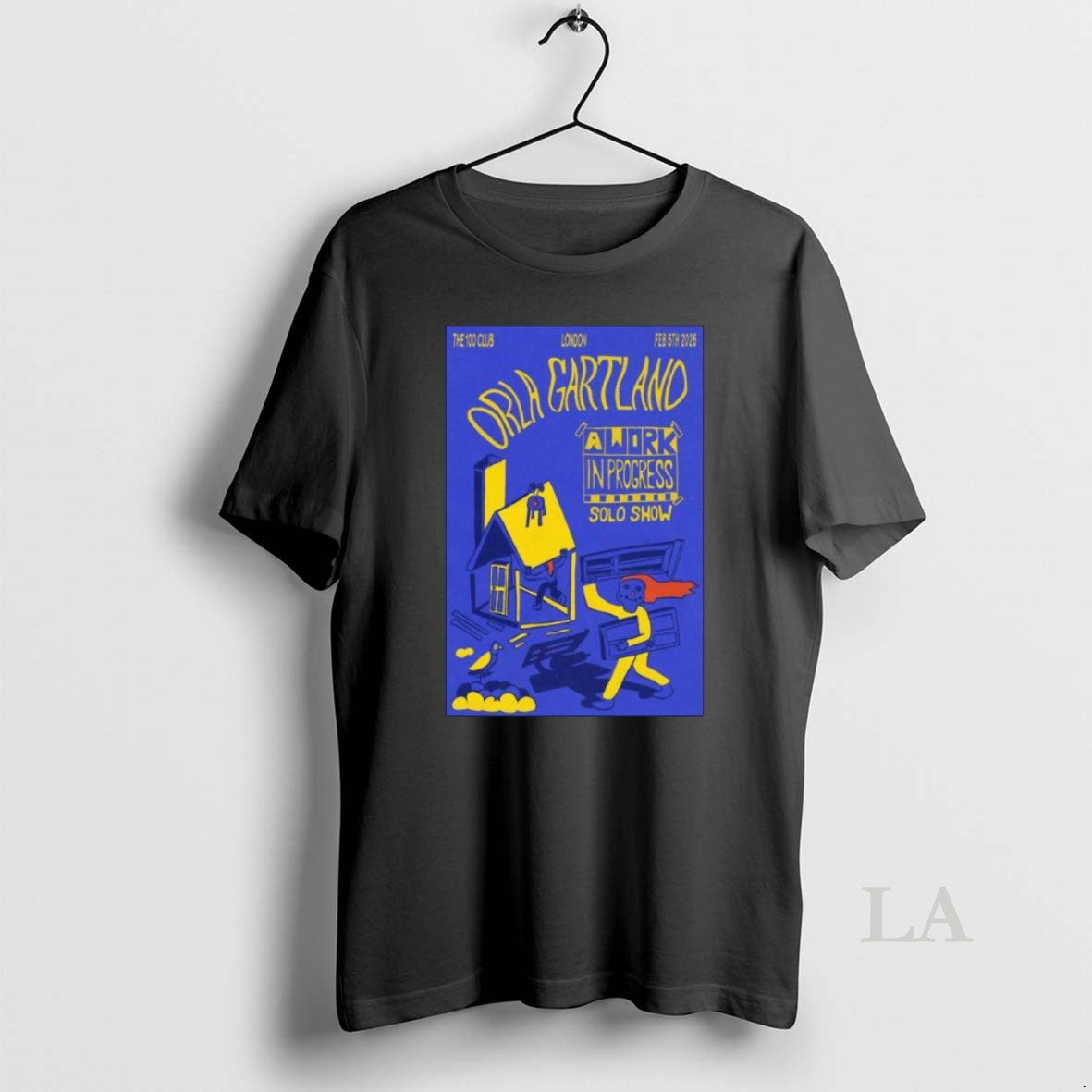 Original Orla Gartland A Work In Progress Solo Show 100 Club February 5 2026 Show T-Shirts, Hoodie, Sweatshirt