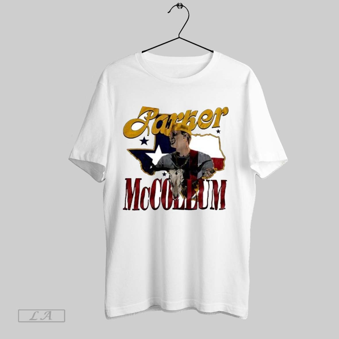 Original Parker Mccollum Country Singer Musician Texas Bull Skull Concert Tour