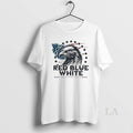 Original Patriotic Eagle Red Blue White Through And Through