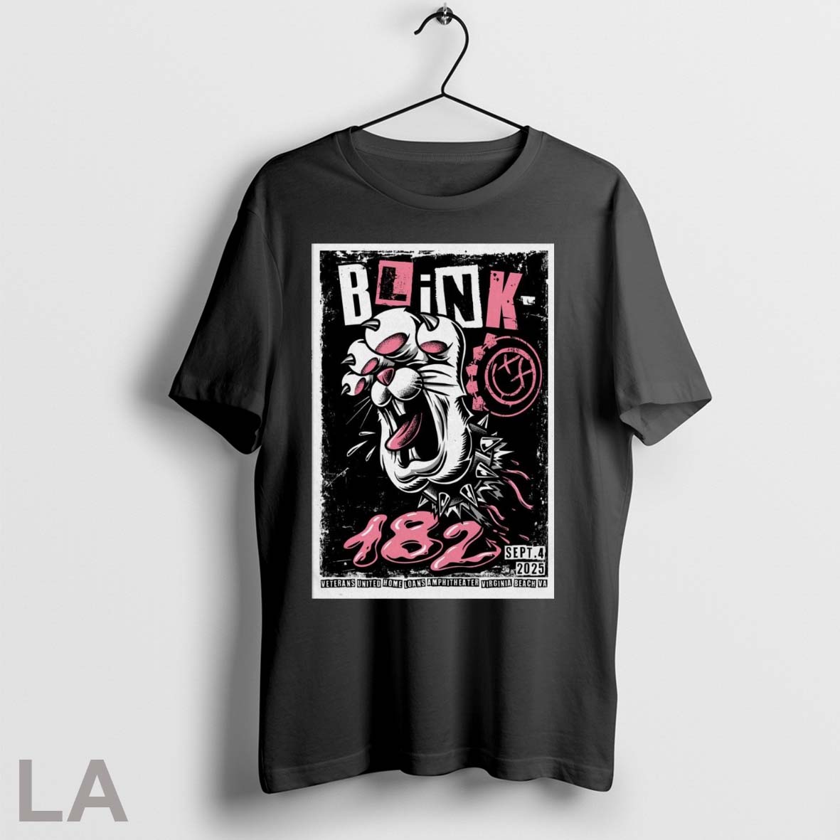 Original Poster Blink 182 Veterans United Home Loans Amphitheater In Virginia Beach Va September