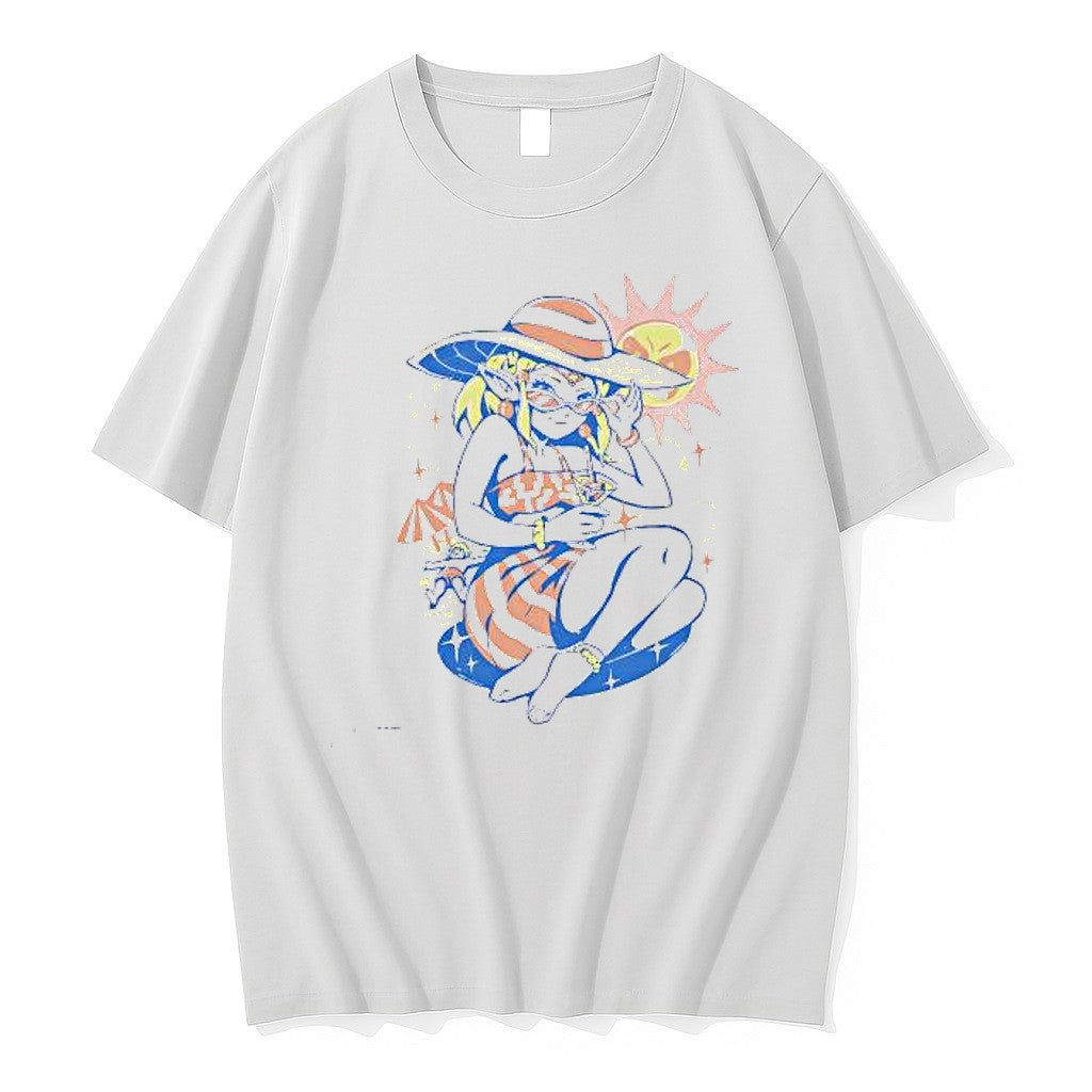 Original Princess Zelda Link The Legend Of Zelda Tshirts Jpg