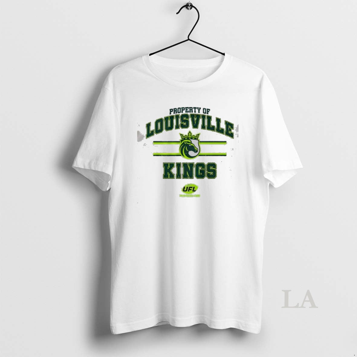 Original Property Of Louisville Kings Banner Stylish T-Shirts, Hoodie, Sweatshirt | PureTeeCo.com