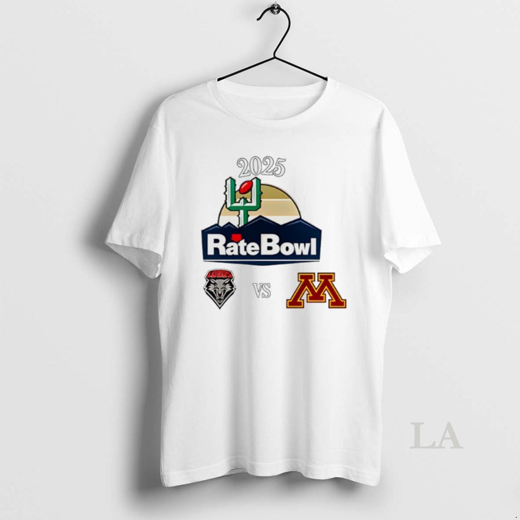 Original Rate Bowl 2025 New Mexico Vs Minnesota T-Shirts, Hoodie, Sweatshirt | PureTeeCo.com