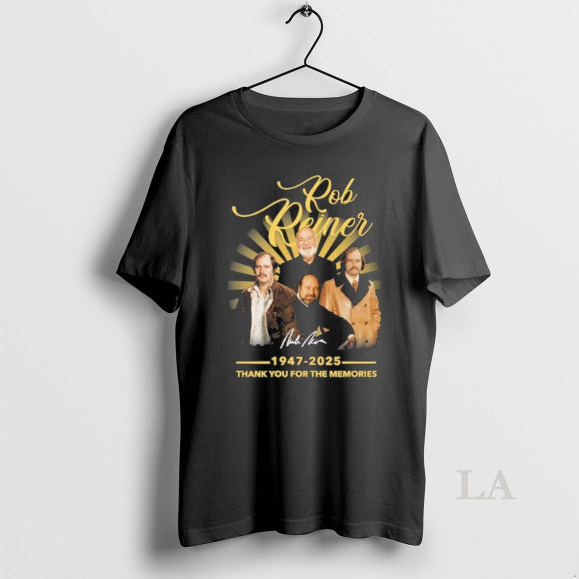 Original Rip Rob Reiner 1947 2025 Thank You For The Memories T-Shirts, Hoodie, Sweatshirt | PureTeeCo.com