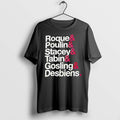 Original Roque Poulin Stacey Tabin Gosling Desbiens Modern Roster Montreal Victoire Tshirts
