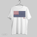 Original Sl American Flag With Light Bulbs