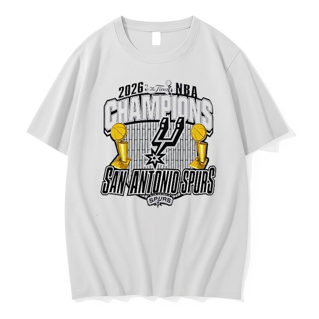 Original San Antonio Spurs 2026 Nba Finals Champions Trophy Tshirts Jpg