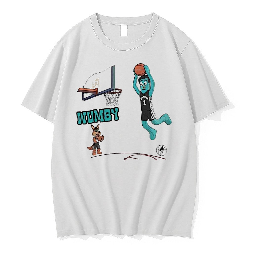 Original San Antonio Spurs Wumby Vintage Dunk Tshirts Jpg