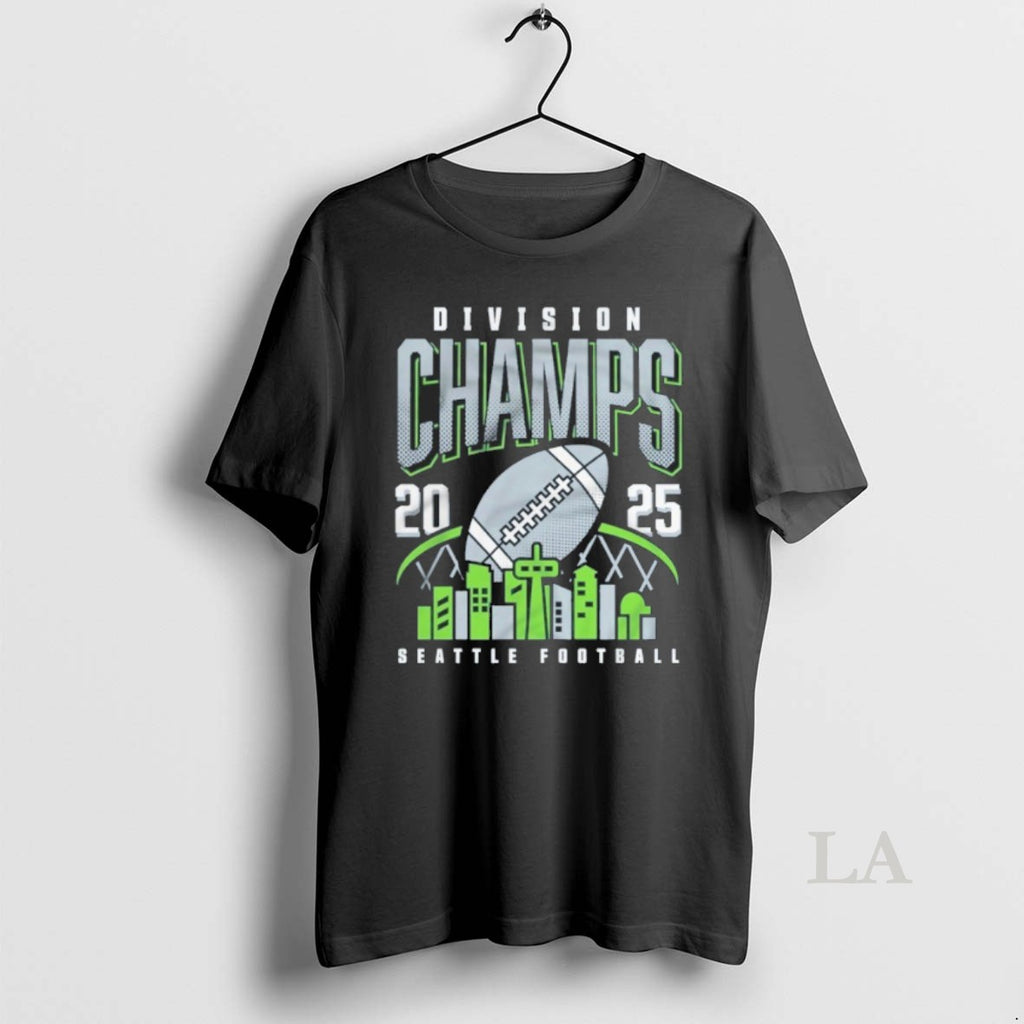 Original Skyline 2025 Division Champs Seattle Football T-Shirts, Hoodie, Sweatshirt | PureTeeCo.com