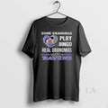 Original Some Grandmas Play Bingo Real Grandmas Watch Baltimore Ravens Diamond Heart Long Sleve