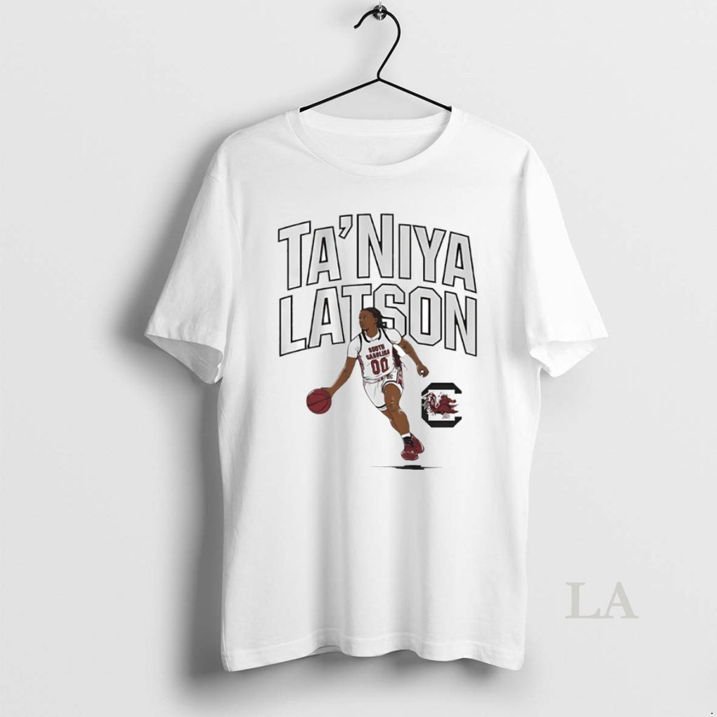 Original South Carolina Gamecocks Basketball Taniya Latson Player Pose Circle T-Shirts, Hoodie, Sweatshirt | PureTeeCo.com