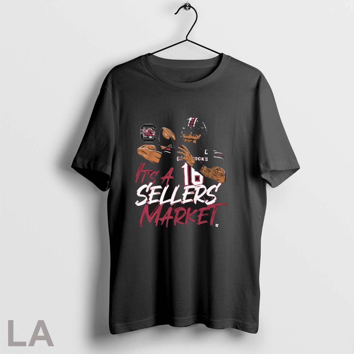 Original South Carolina Gamecocks Football Its A Lanorris Sellers Market Painting T Shirt