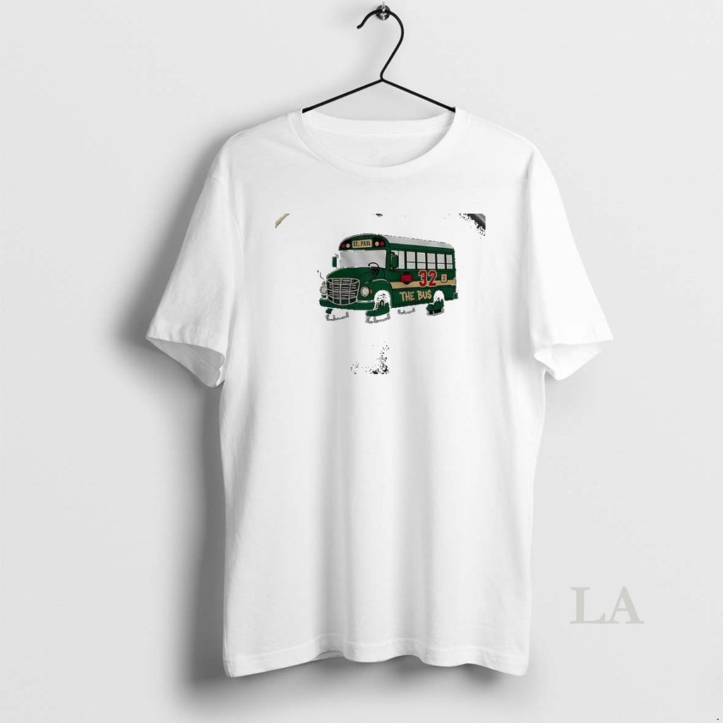 Original St Paul Gus Bus 32 Minnesota Wild Nhl T-Shirts, Hoodie, Sweatshirt | PureTeeCo.com