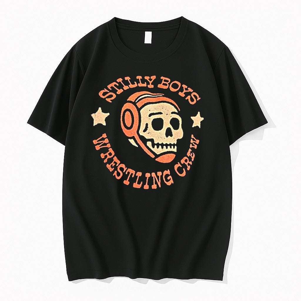 Original Stilly Boys Wrestling Crew Skull Tshirts Jpg