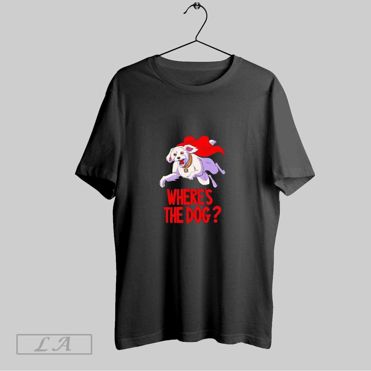 Original Superdog Wheres The Dog Graphic
