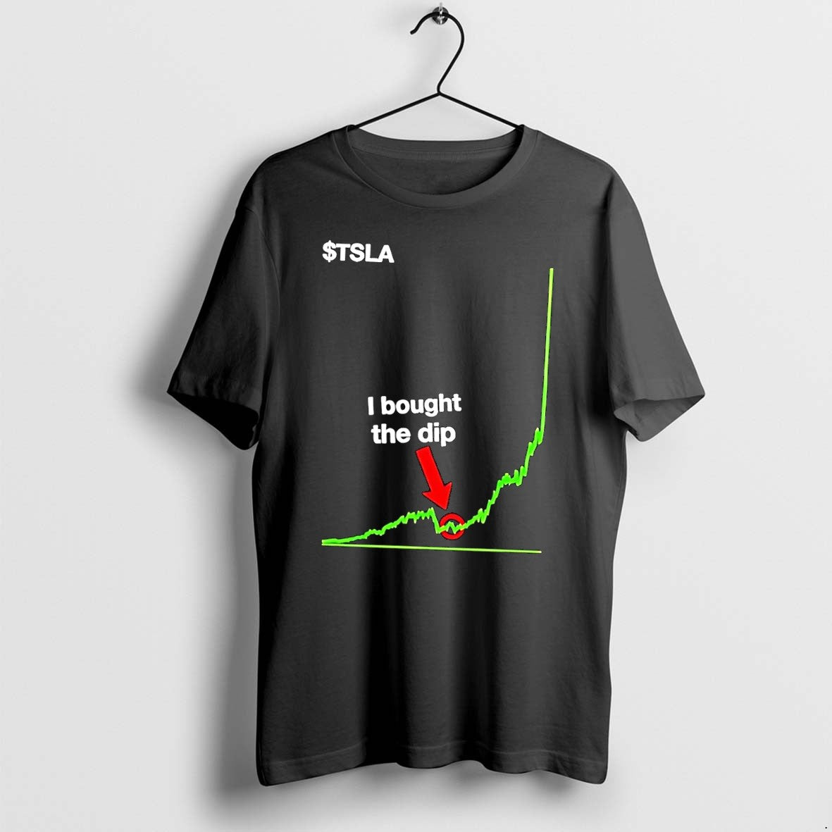 Original Tsla I Bought The Dip Black Tshirts Jpg