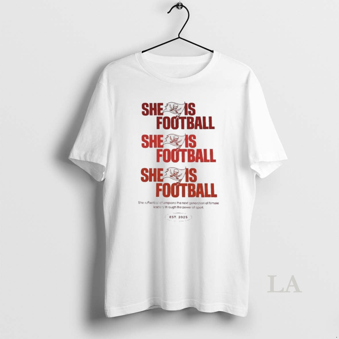 Original Tampa Bay Buccaneers She Is Football 2025 T-Shirts, Hoodie, Sweatshirt | PureTeeCo.com