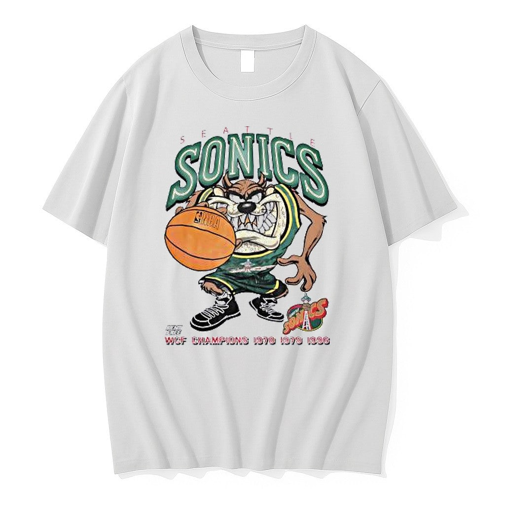 Original Taz Looney Tunes Seattle Seattle Nba Wcf Champions 1978 1979 Tshirts