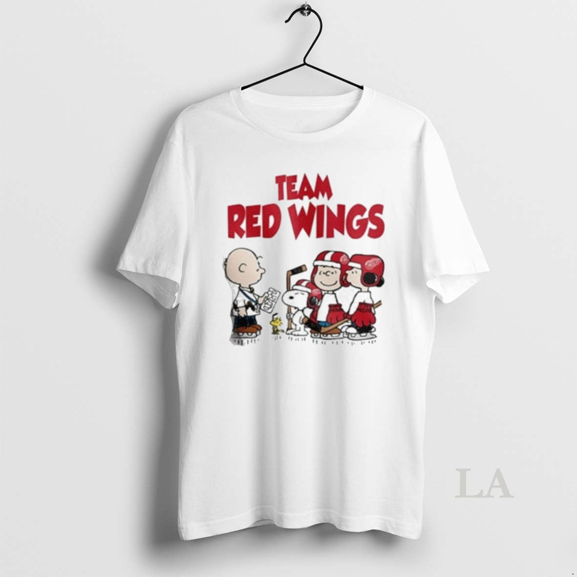 Original Team Detroit Red Wings Peanuts Hockey T-Shirts, Hoodie, Sweatshirt | PureTeeCo.com