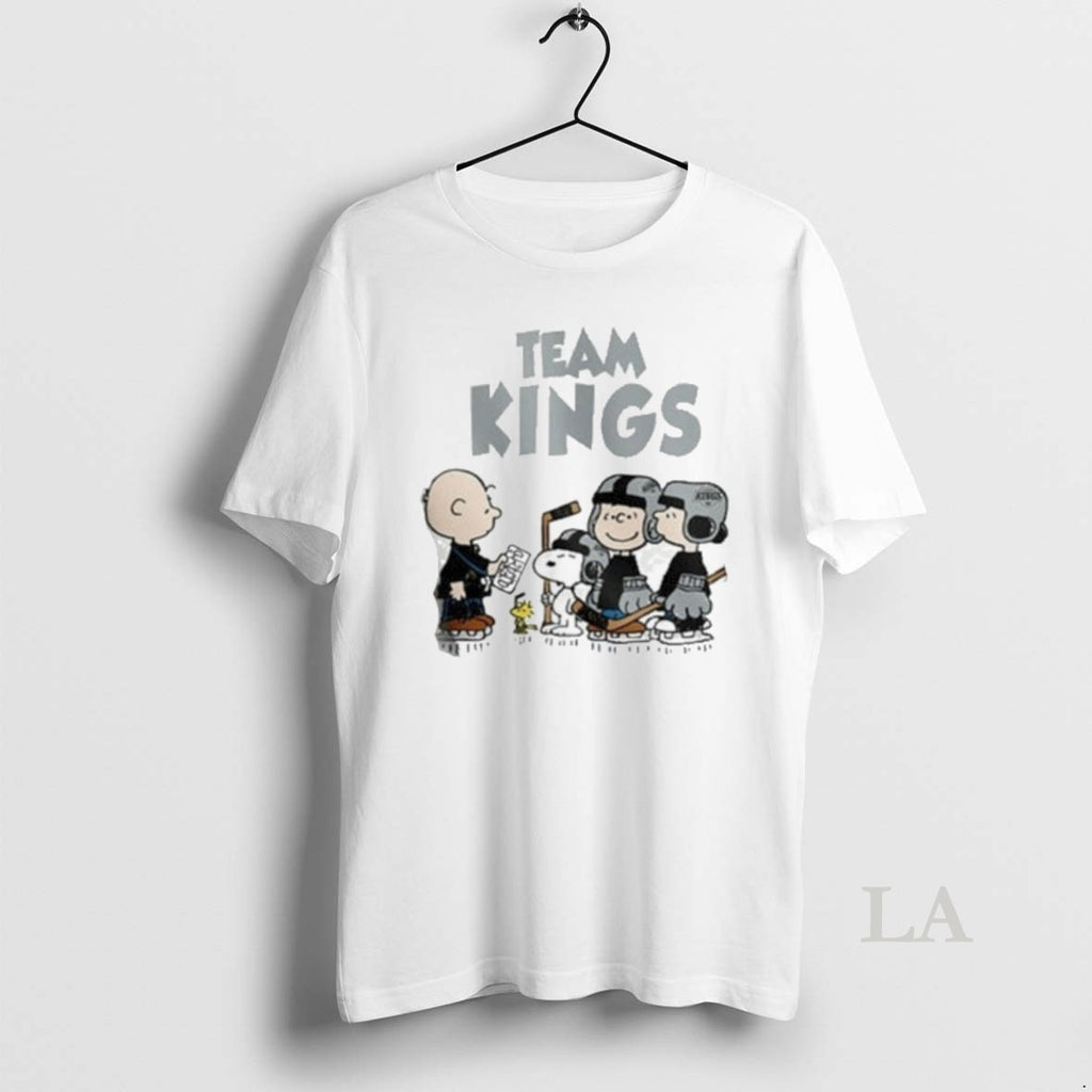 Original Team Los Angeles Kings Peanuts Hockey T-Shirts, Hoodie, Sweatshirt | PureTeeCo.com