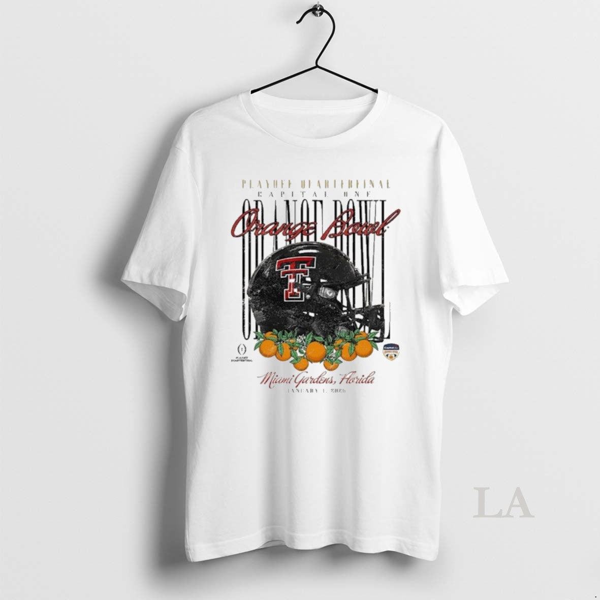 Original Texas Tech Red Raiders Playoff Quarterfinal Capital One Orange Bowl 2026 Miami Gardens Florida T-Shirts, Hoodie,...
