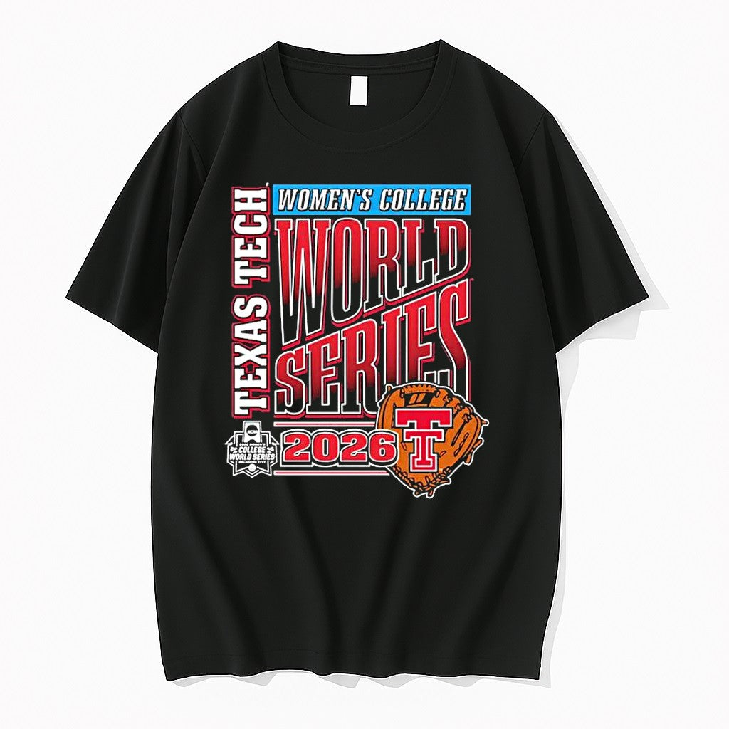 Original Texas Tech Womens College World Series 2026 Wcws Leather Laces 1 Tshirts