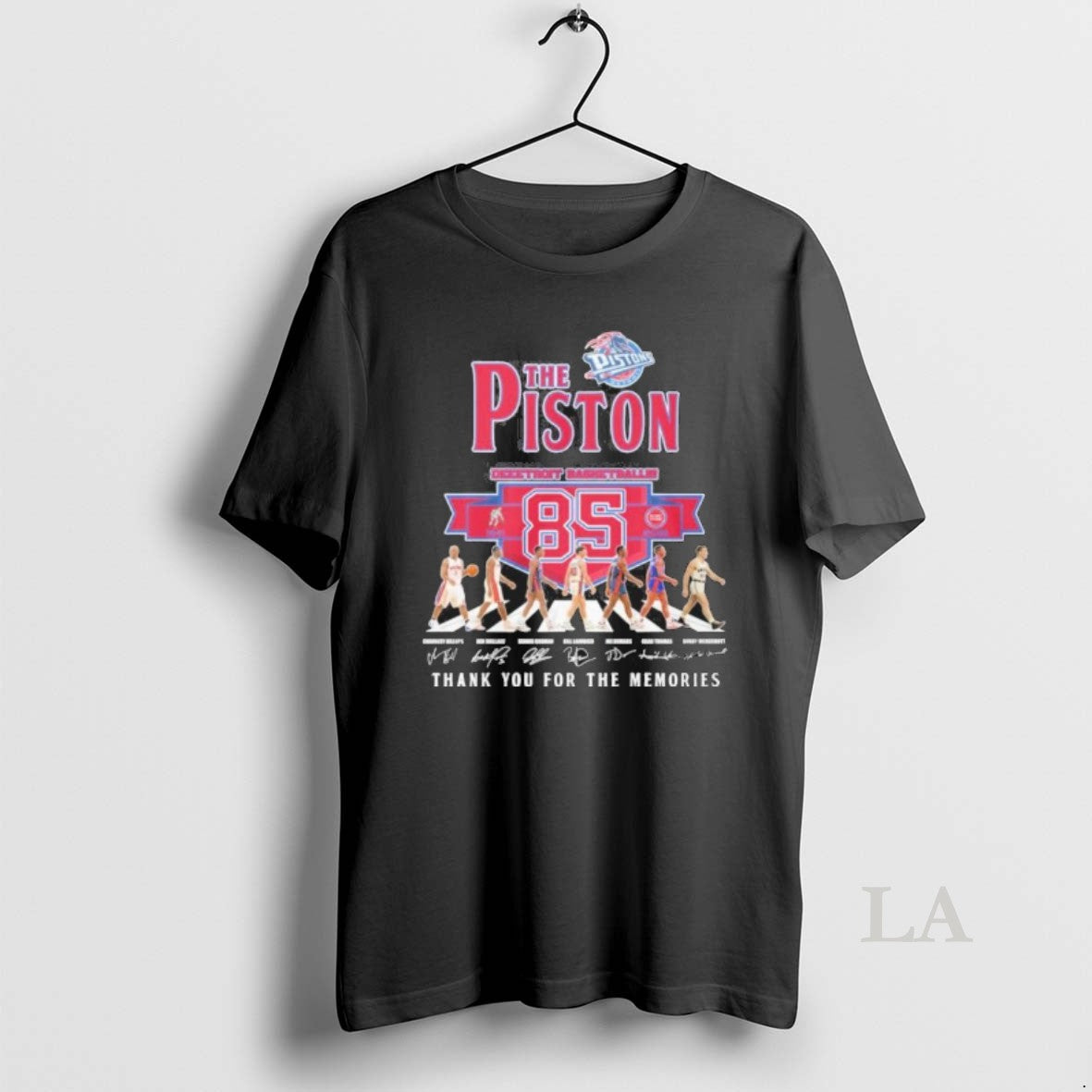 Original The Detroit Pistons Abbey Road 85th Anniversary T-Shirts, Hoodie, Sweatshirt | PureTeeCo.com