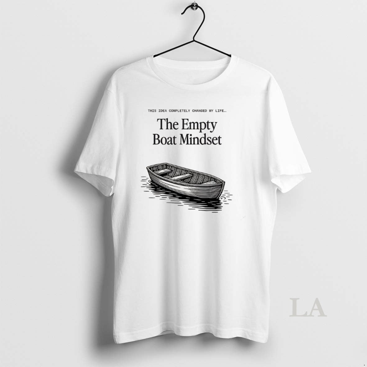 Original The Empty Boat Mindset T-Shirts, Hoodie, Sweatshirt | PureTeeCo.com