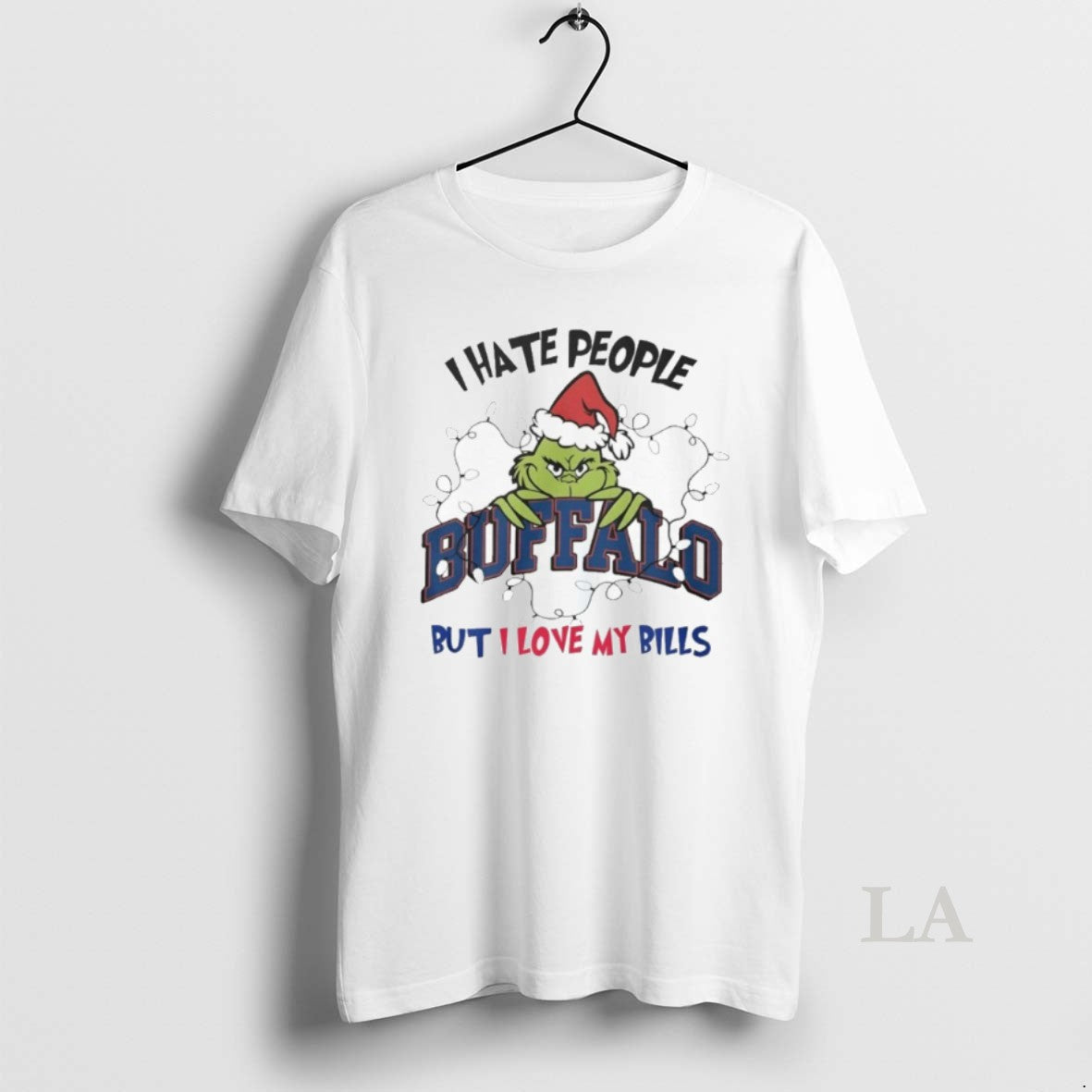 Original The Grinch I Hate People Buffalo But I Love My Bills T-Shirts, Hoodie, Sweatshirt | PureTeeCo.com