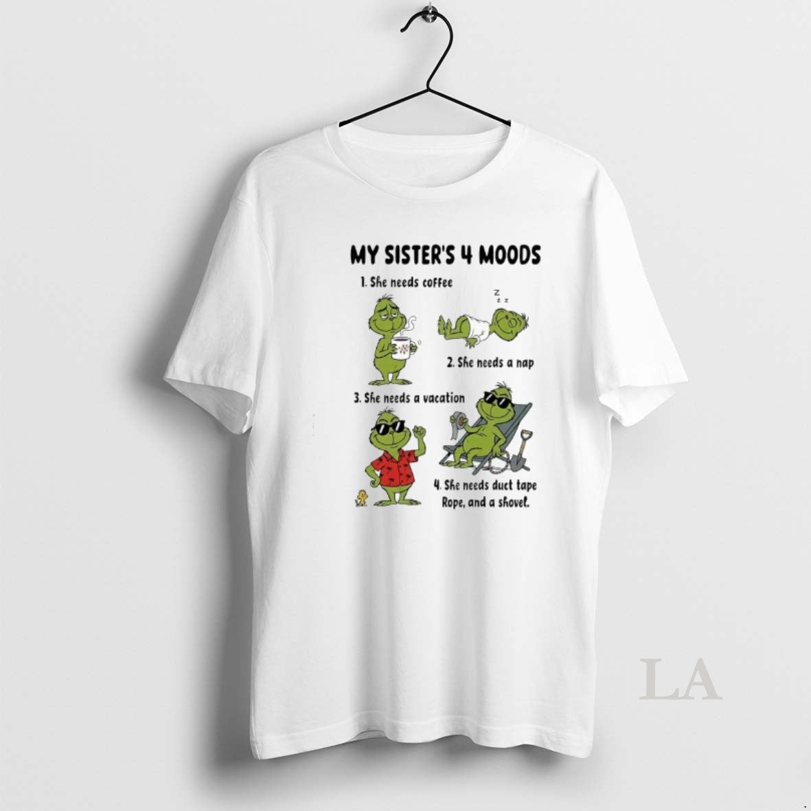 Original The Grinch Needs Coffee A Nap Vacation Duct Tape Rope And A Shovel T-Shirts, Hoodie, Sweatshirt | PureTeeCo.com