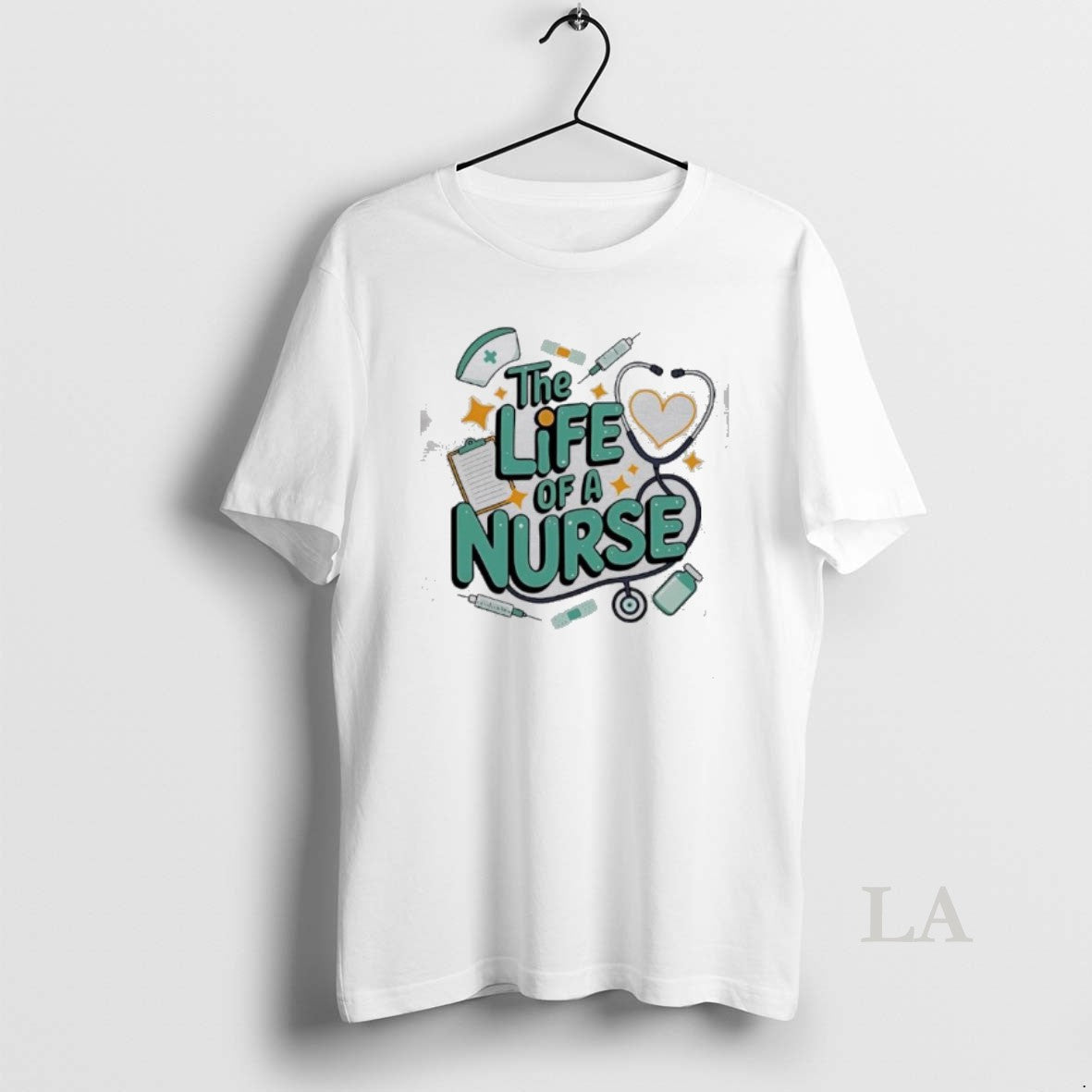 Original The Life Of A Nurse Design T-Shirts, Hoodie, Sweatshirt | PureTeeCo.com