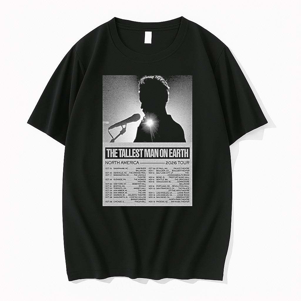 Original The Tallest Man On Earth Summer Tour 2026 1 Tshirts Jpg