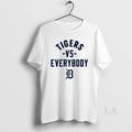 Original Tigers Vs Everyboody Detroit Tigers Logo