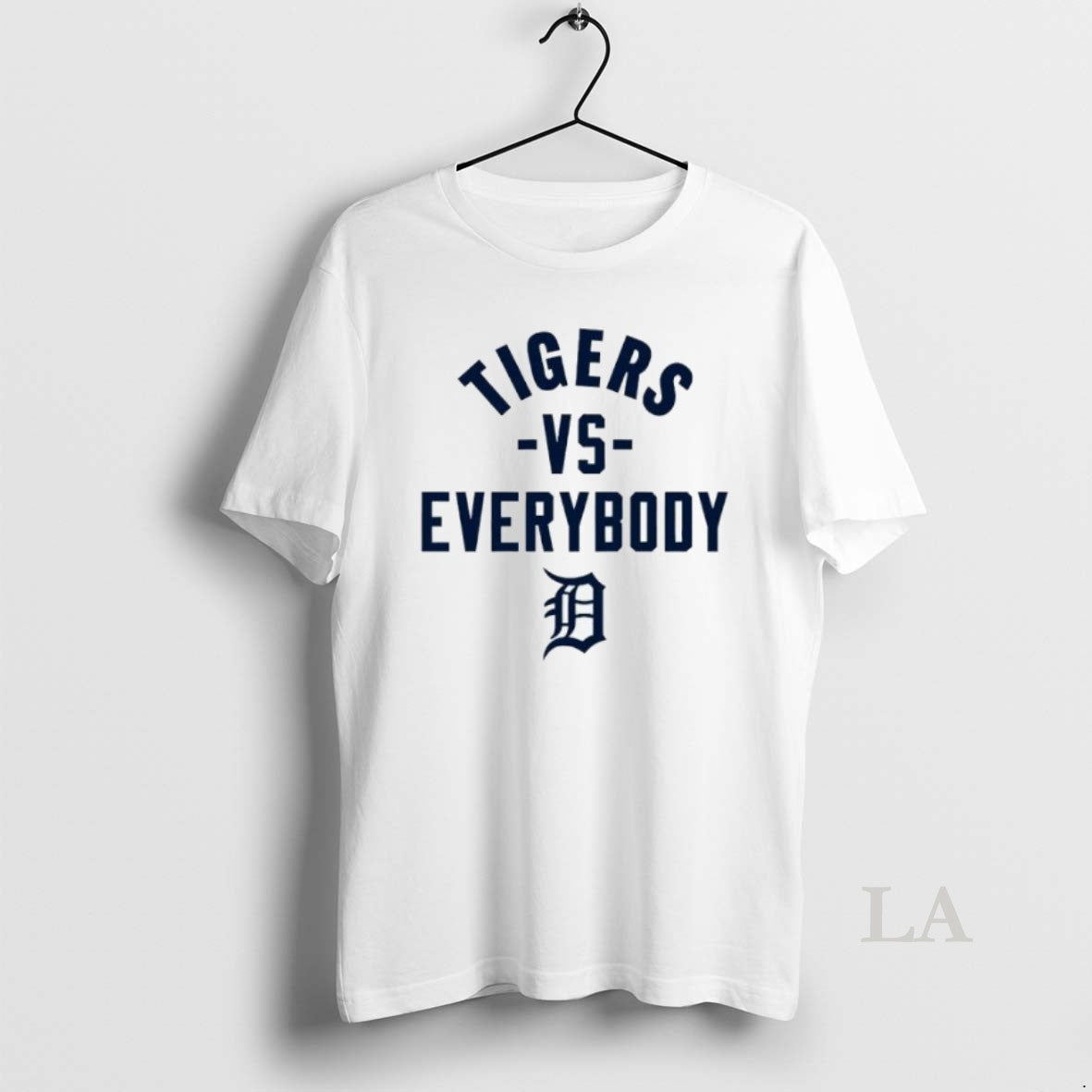 Original Tigers Vs Everyboody Detroit Tigers Logo