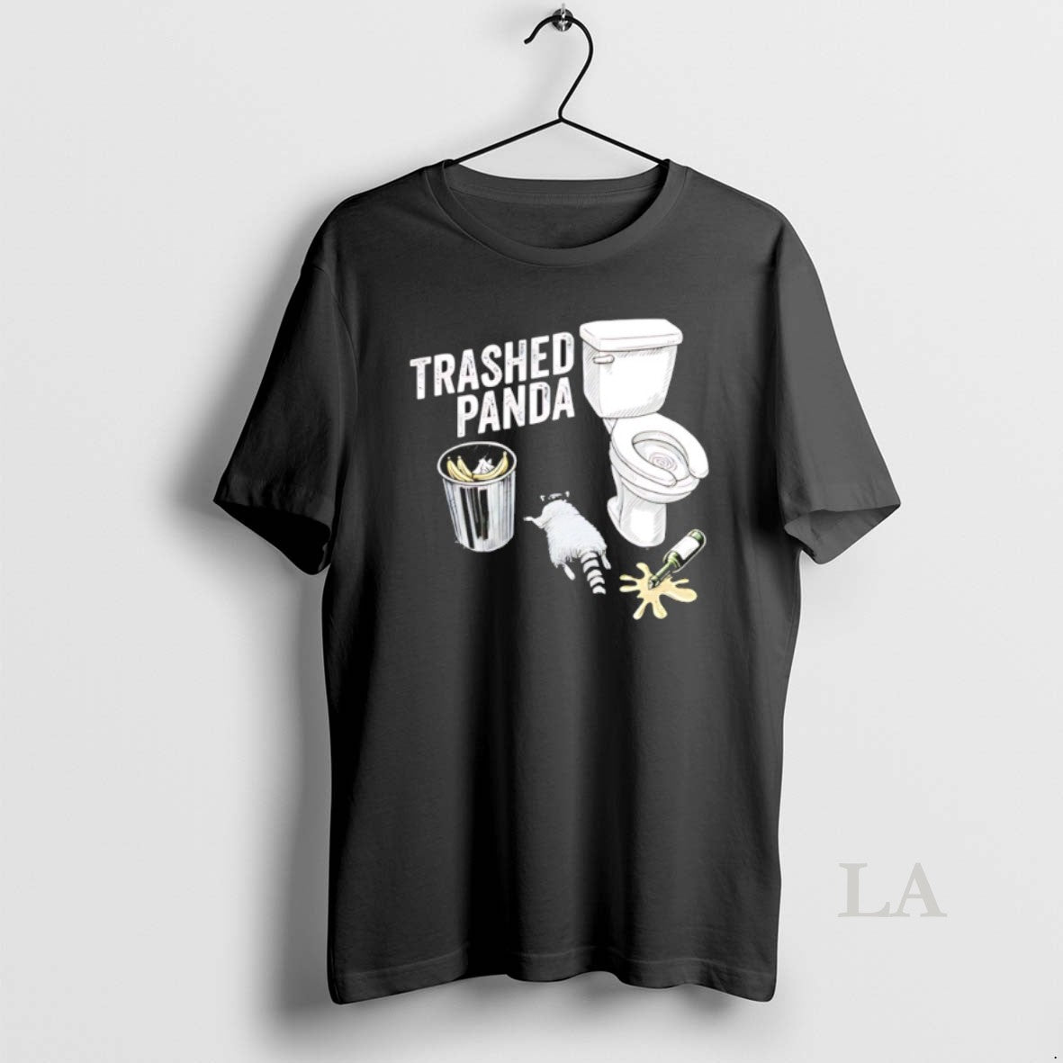 Original Trashed Panda Drunk Raccoon Funny T-Shirts, Hoodie, Sweatshirt | PureTeeCo.com