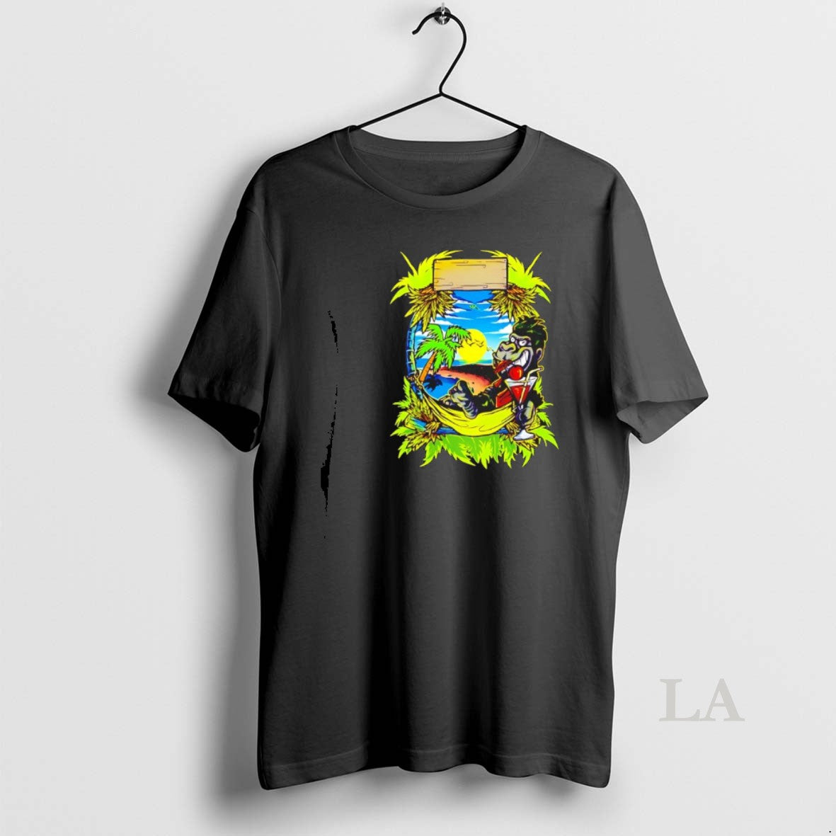 Original Tropical Gorilla Vacation Graphic T-Shirts, Hoodie, Sweatshirt | PureTeeCo.com