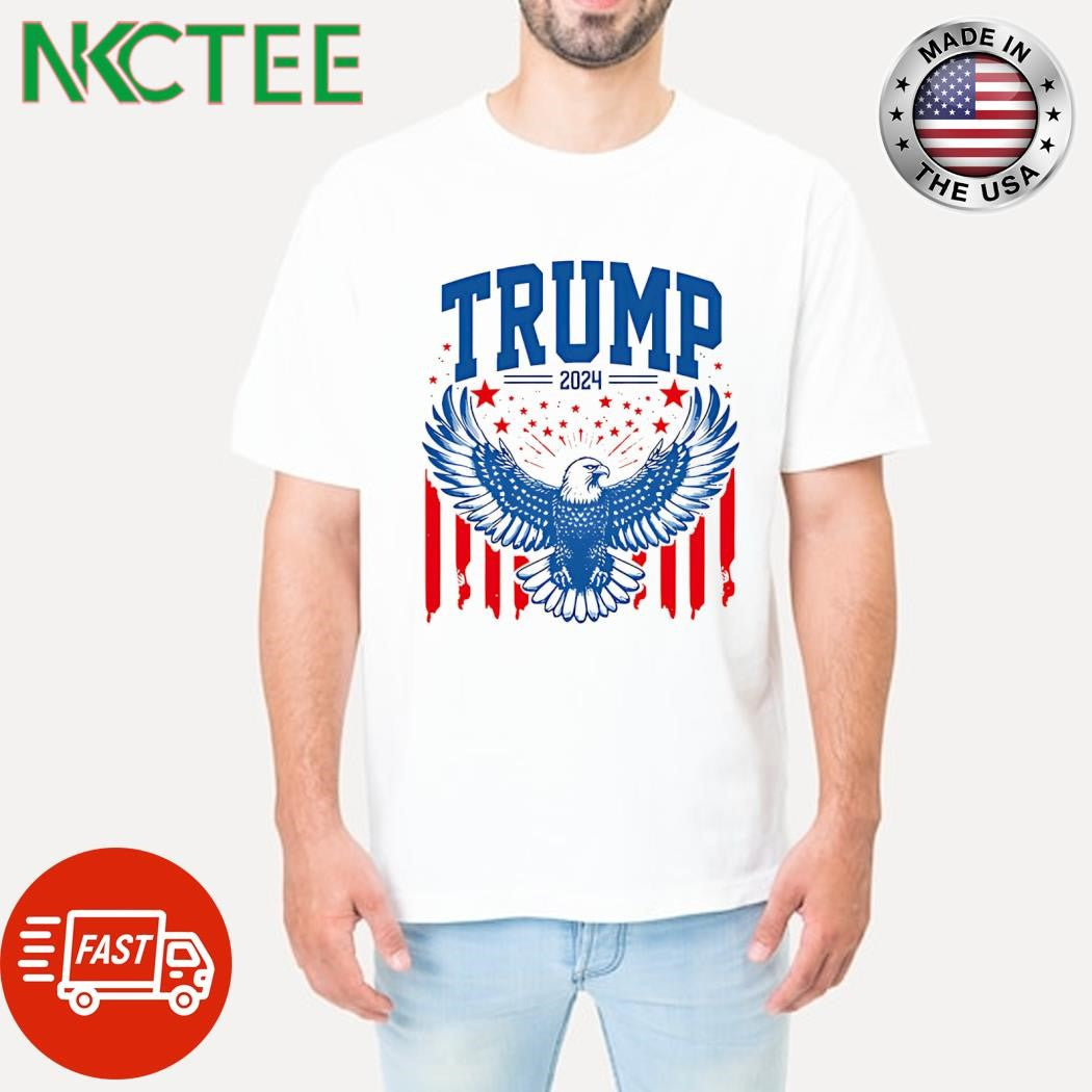 Original Trump 2024 Eagle stars shirt